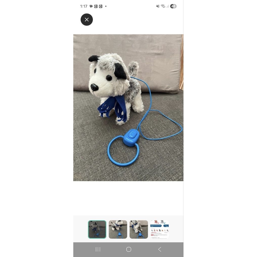 boneka husky