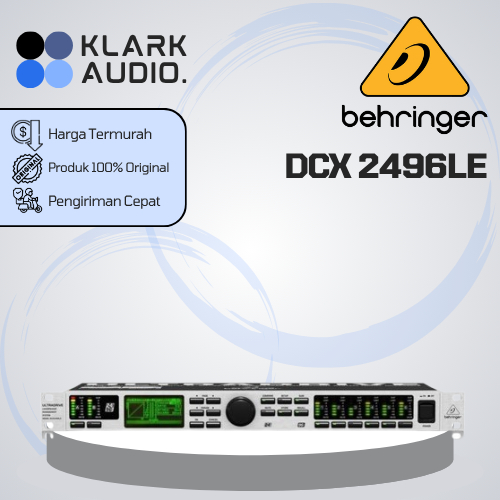 Behringer DCX2496LE / DCX2496 LE / DCX 2496 LE DLMS Speaker Management Ori
