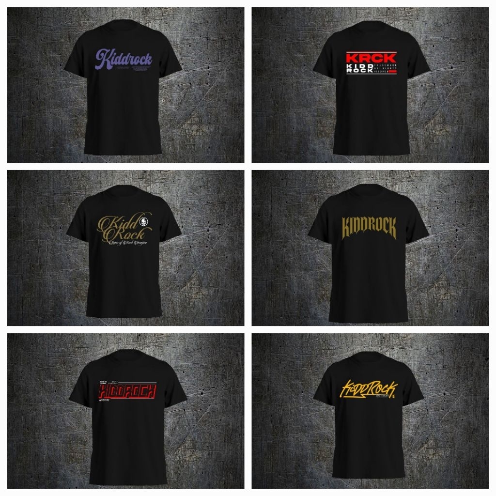 KAOS KIDDROCK | KAOS PENDEK | KAOS COWOK | KAOS DISTRO BANDUNG