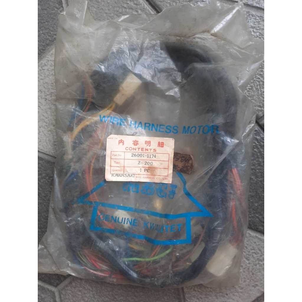 Kabel body wiring harness kawasaki binter merzy mercy KZ200 platina