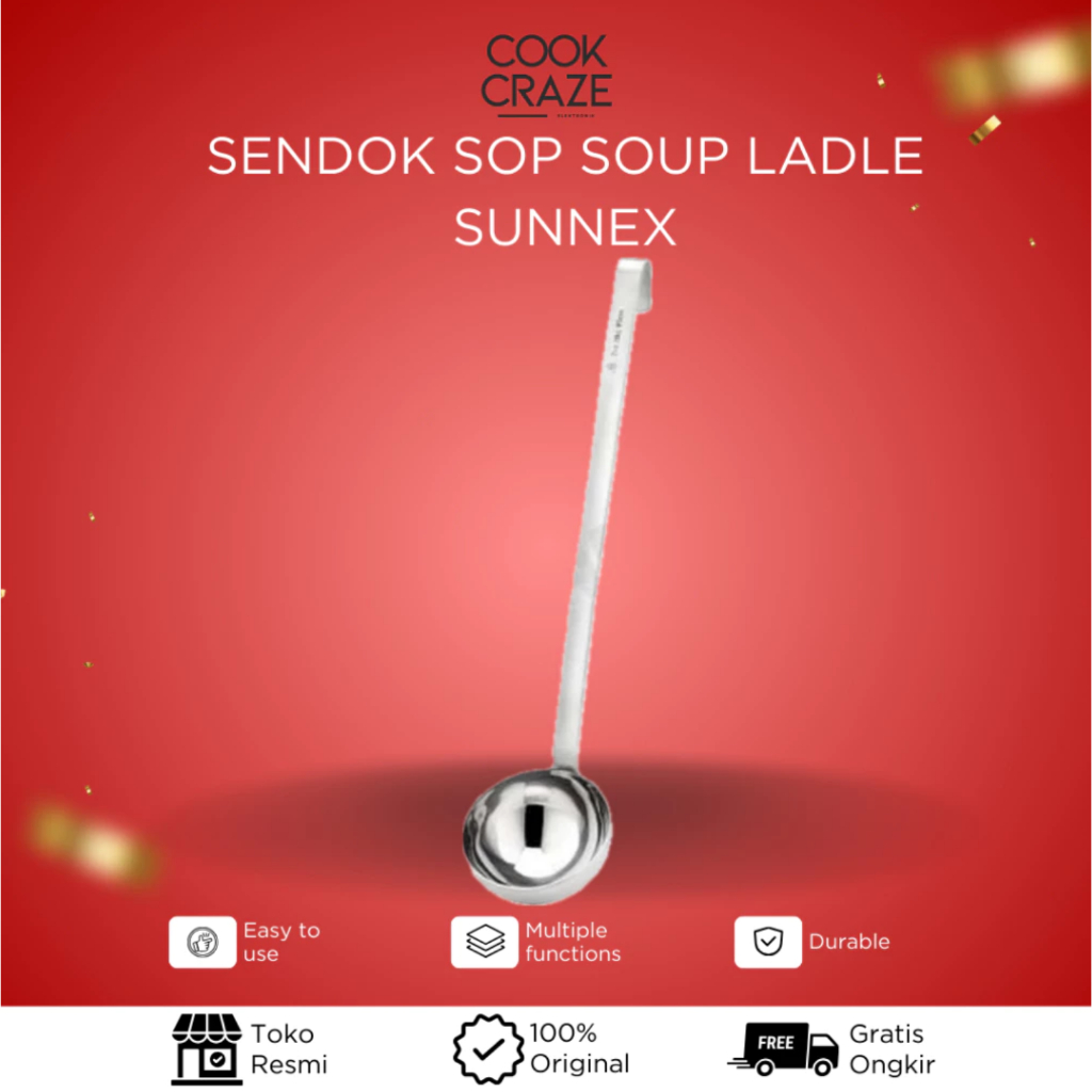 SENDOK SOP SOUP LADLE SUNNEX