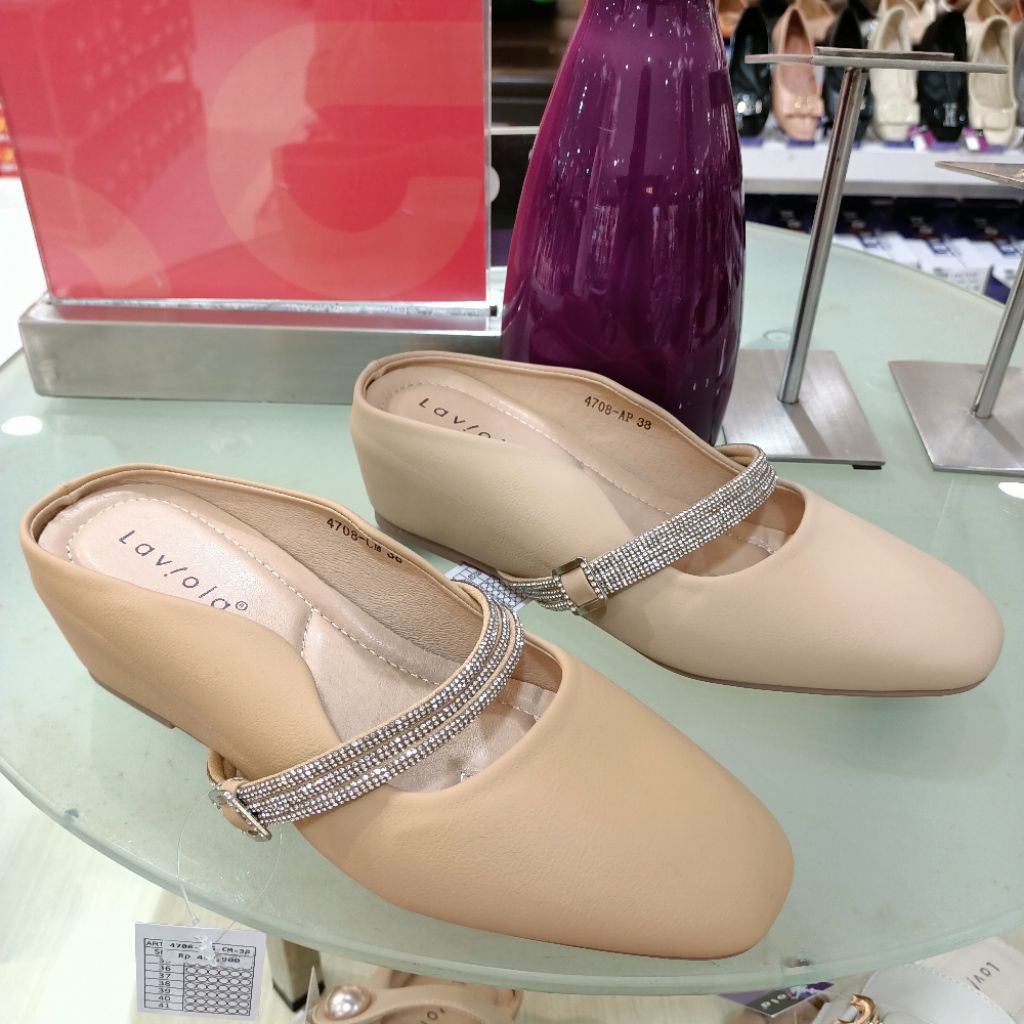 sandal wedges ringan wanita LAVIOLA original❗