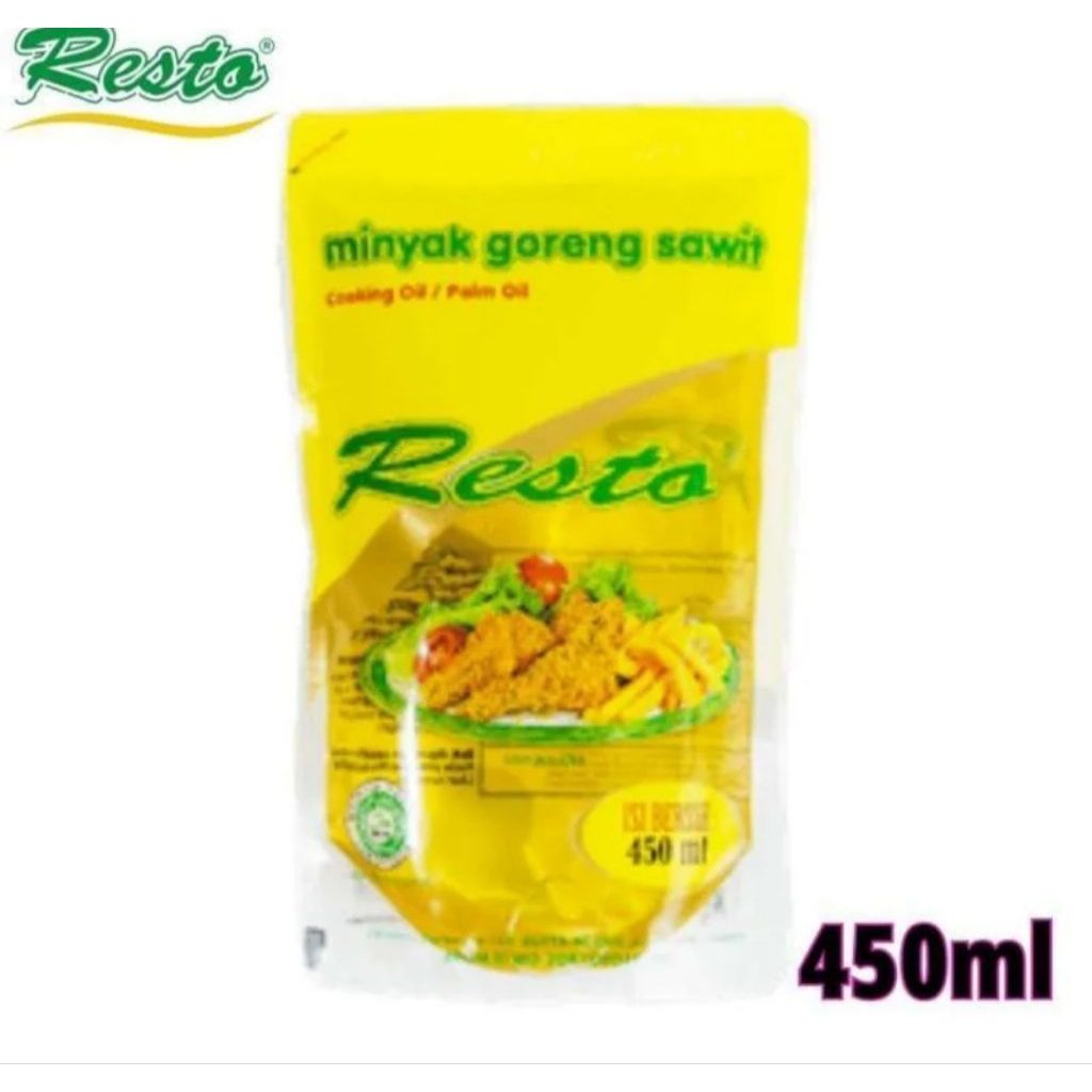 Minyak goreng Resto 450 ML