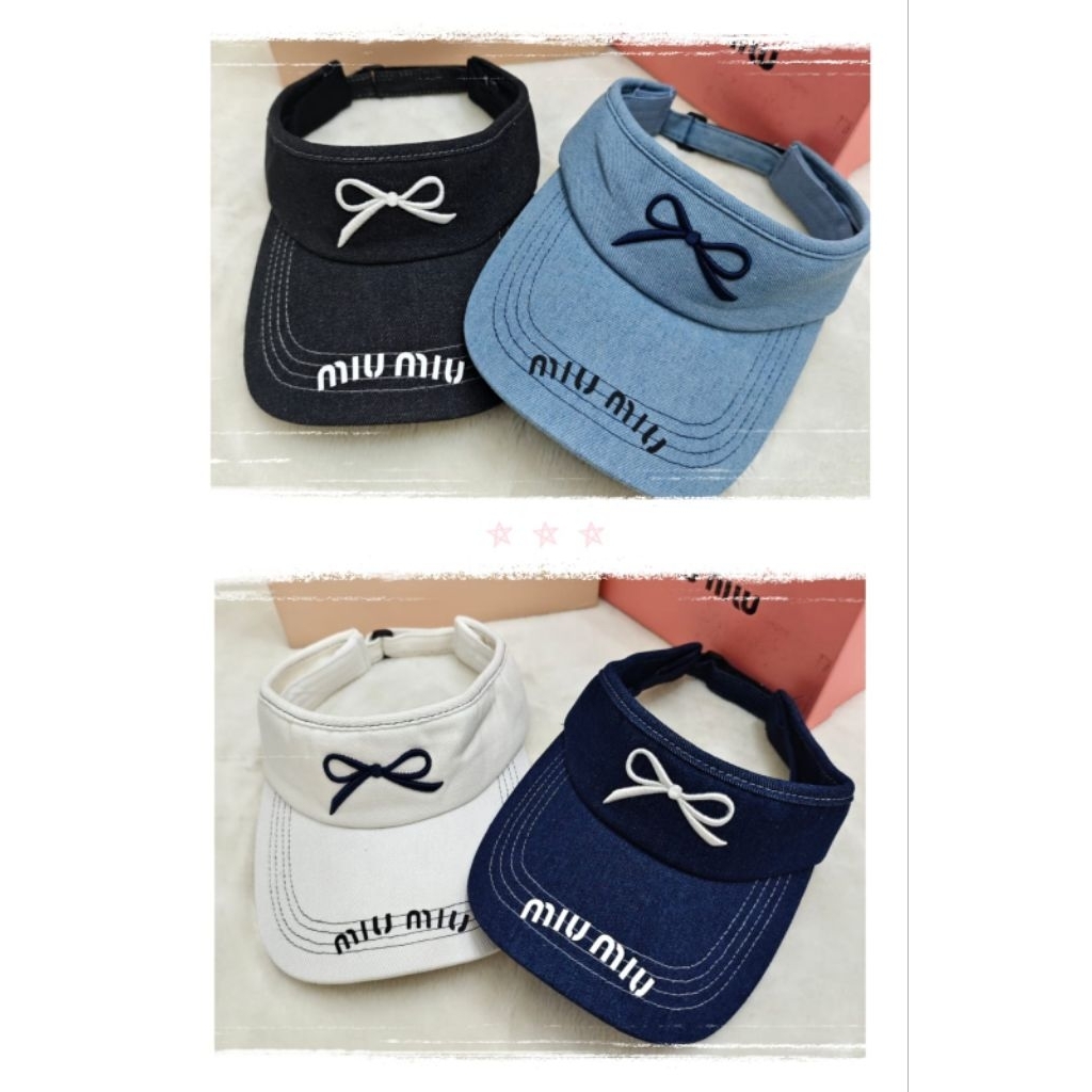 Topi Golf Visor Miu-Miu Pita / topi golf impor premium