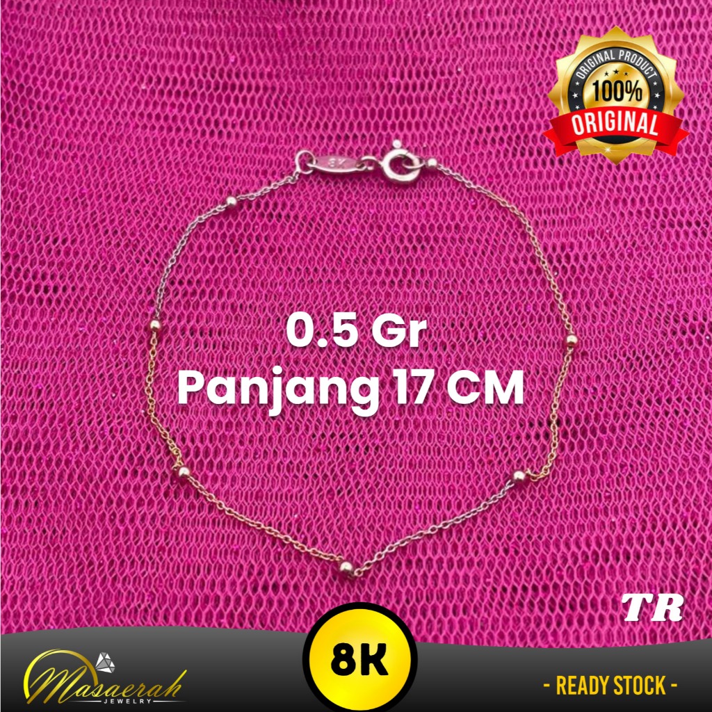 Gelang Emas 8K 0.5 Gram 2311