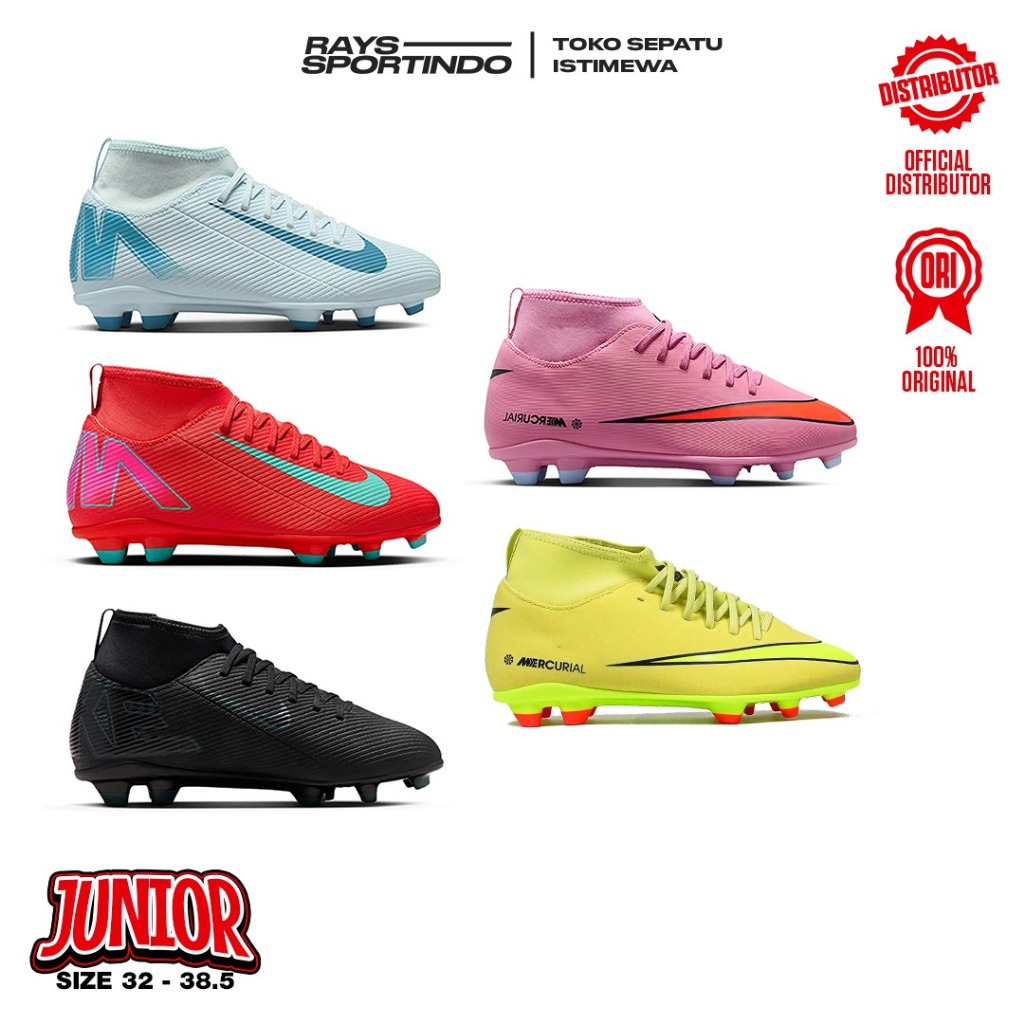 SEPATU BOLA ANAK NIKE SUPERFLY 10 CLUB FG JR