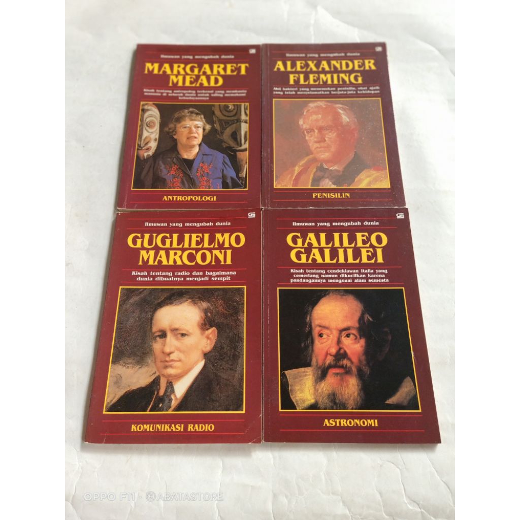 BUKU ILMUWAN YANG MENGUBAH DUNIA BERBAGAI JUDUL
