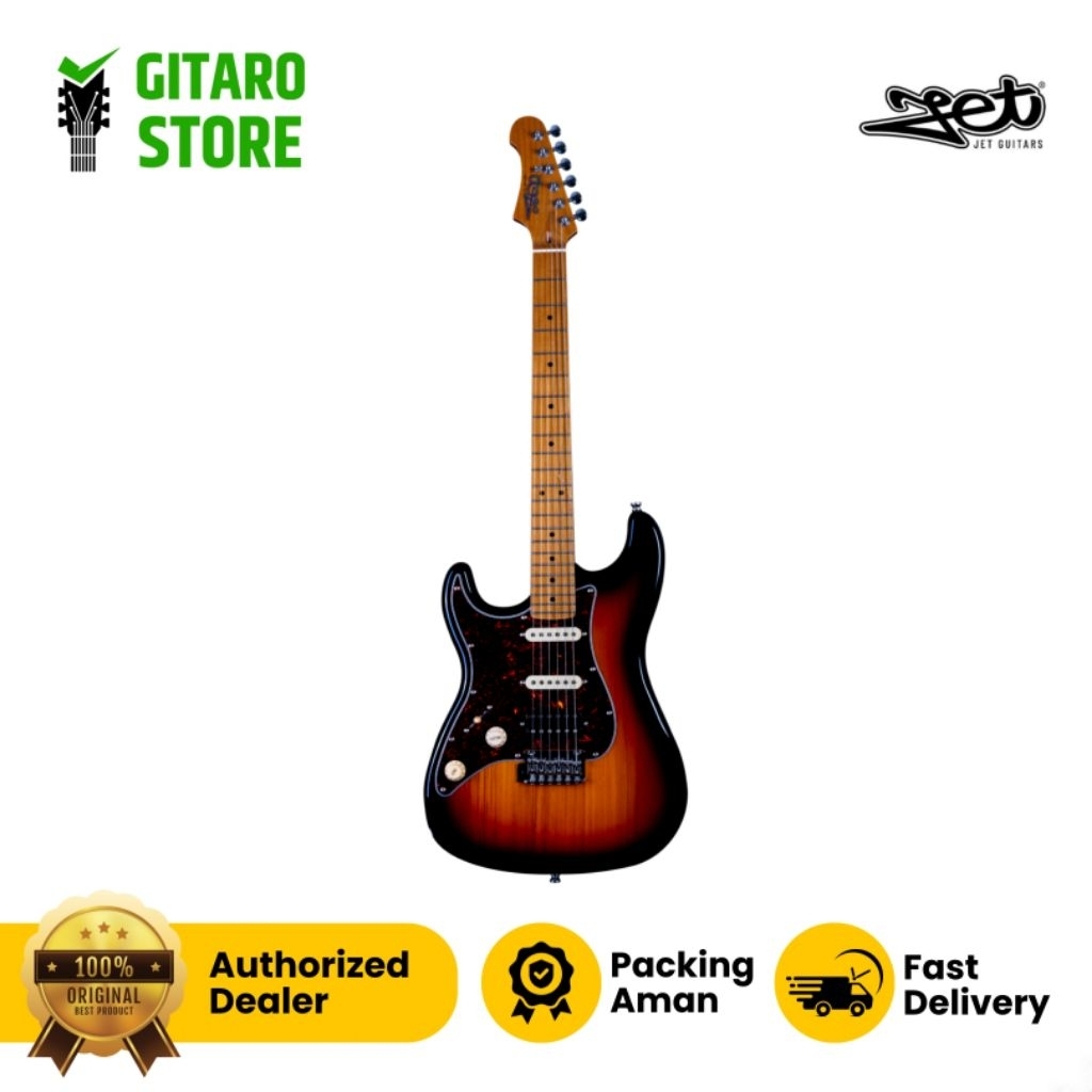 Gitar Jet JS 400 LH Jet JS400 Left Handed Gitar Elektrik Kidal - WH - White