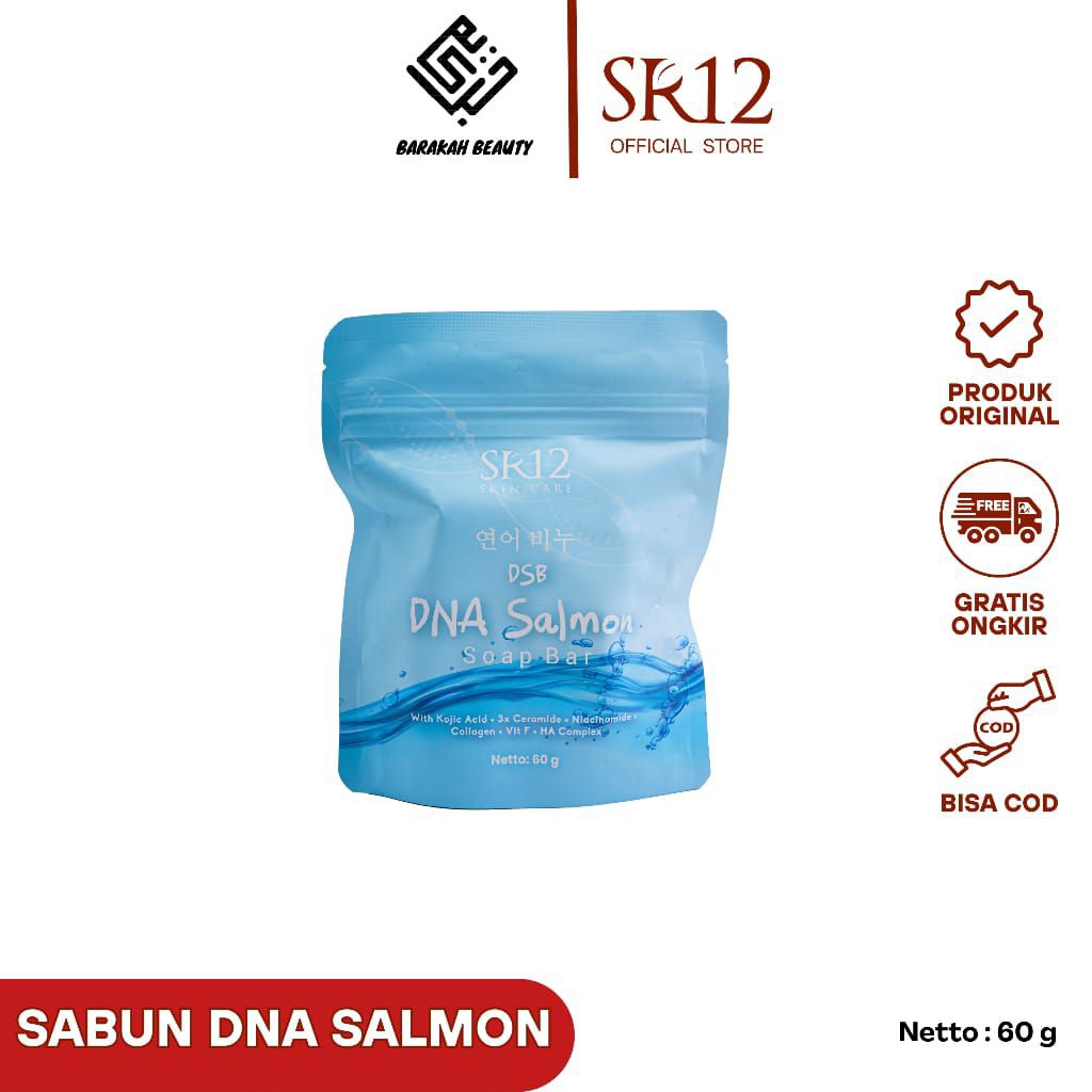 DNA Salmon soap bar