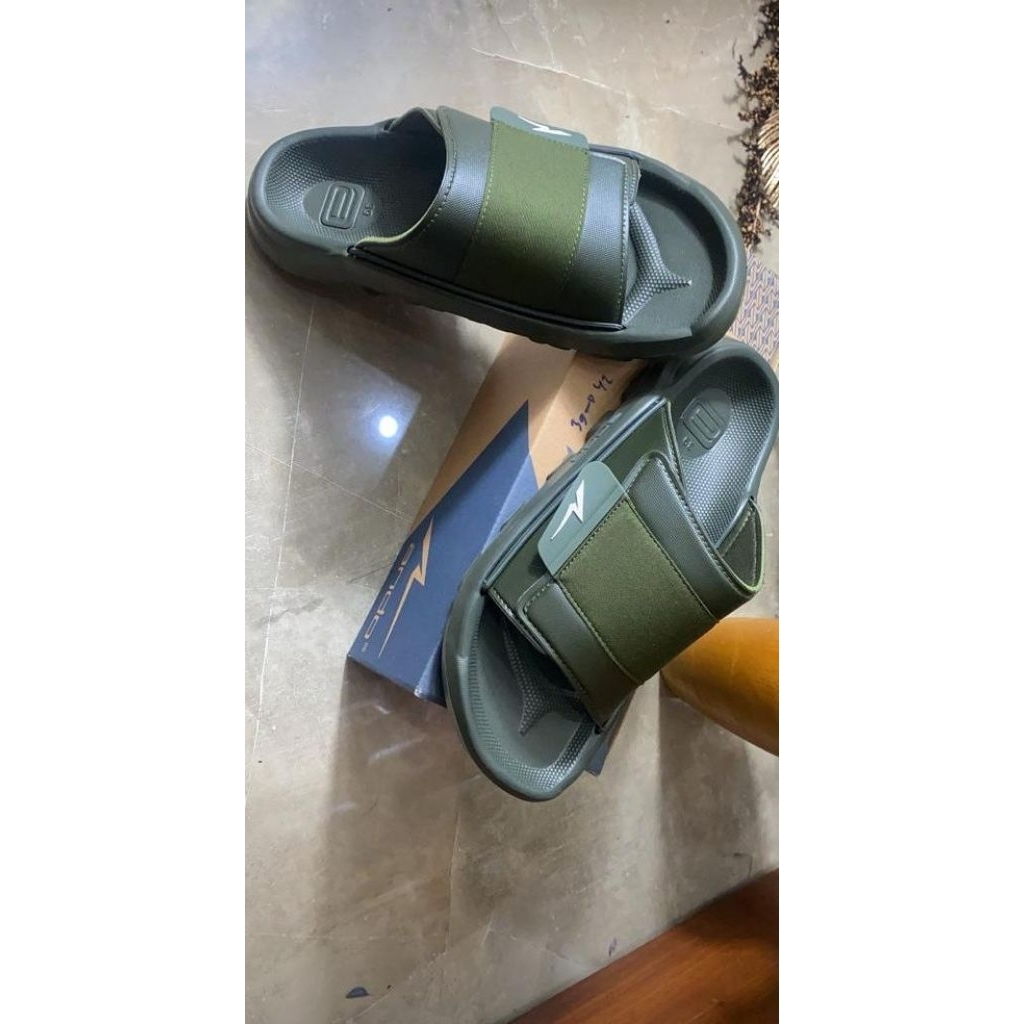 KDS | Ando Gantle, Sandal Slide Pria/Sandal Selop Karet Tebal/ Sandal Kasual Anti Slip Nyaman/Selop 