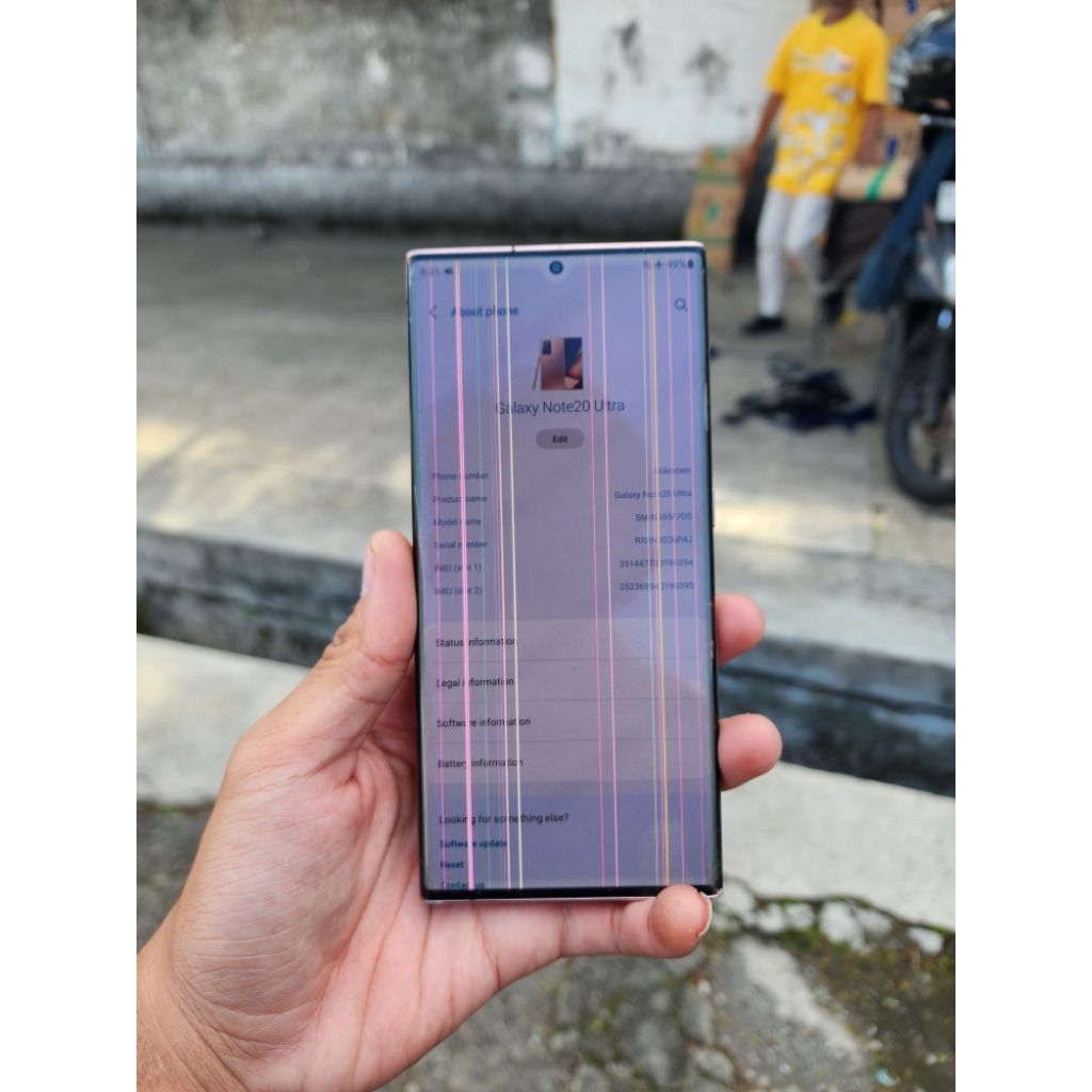 LCD*SamsungNOTE20ULTRA