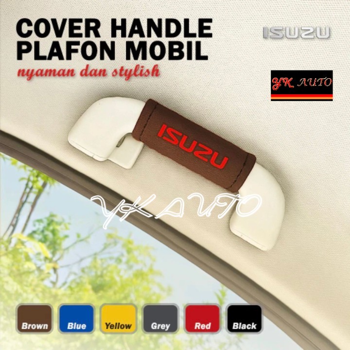 1pcs Sarung Hendel Plafon Isuzu Cover Handle Panther DMAX MUX Traga Pelindung Pegangan Tangan Akseso
