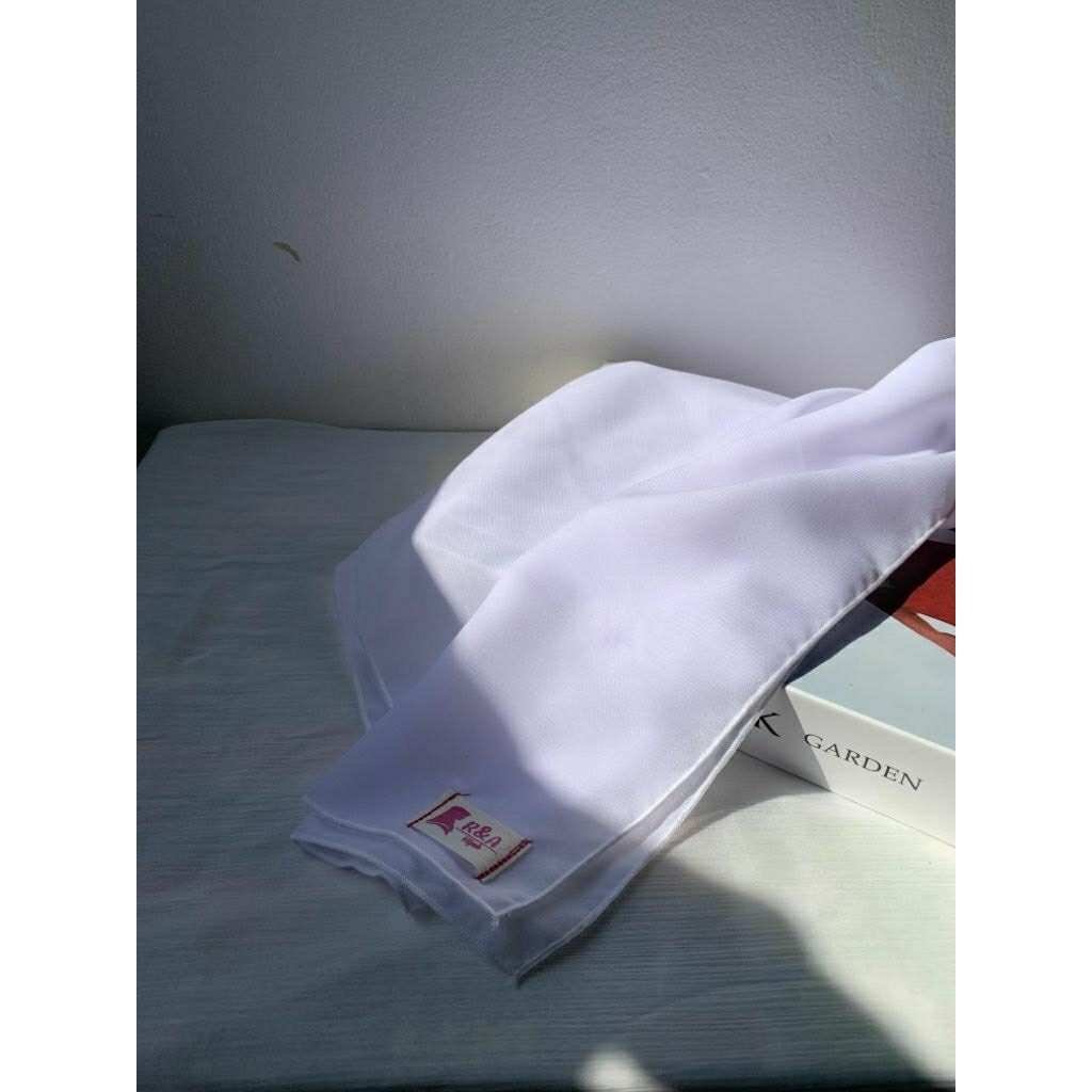 Bella square premium / bella square putih/hijab anak sekolah