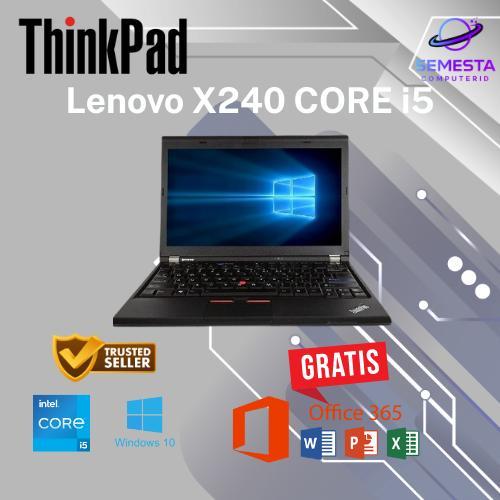 LAPTOP LENOVO THINKPAD x240 CORE i5 LIKE NEW SIAP PAKAI