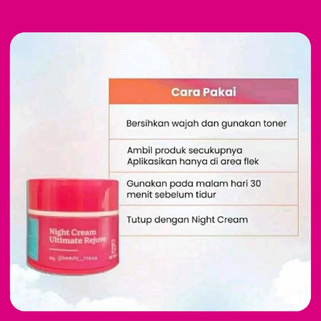 BG SKIN - NIGHT CREAM ULTIMATE REJUVE