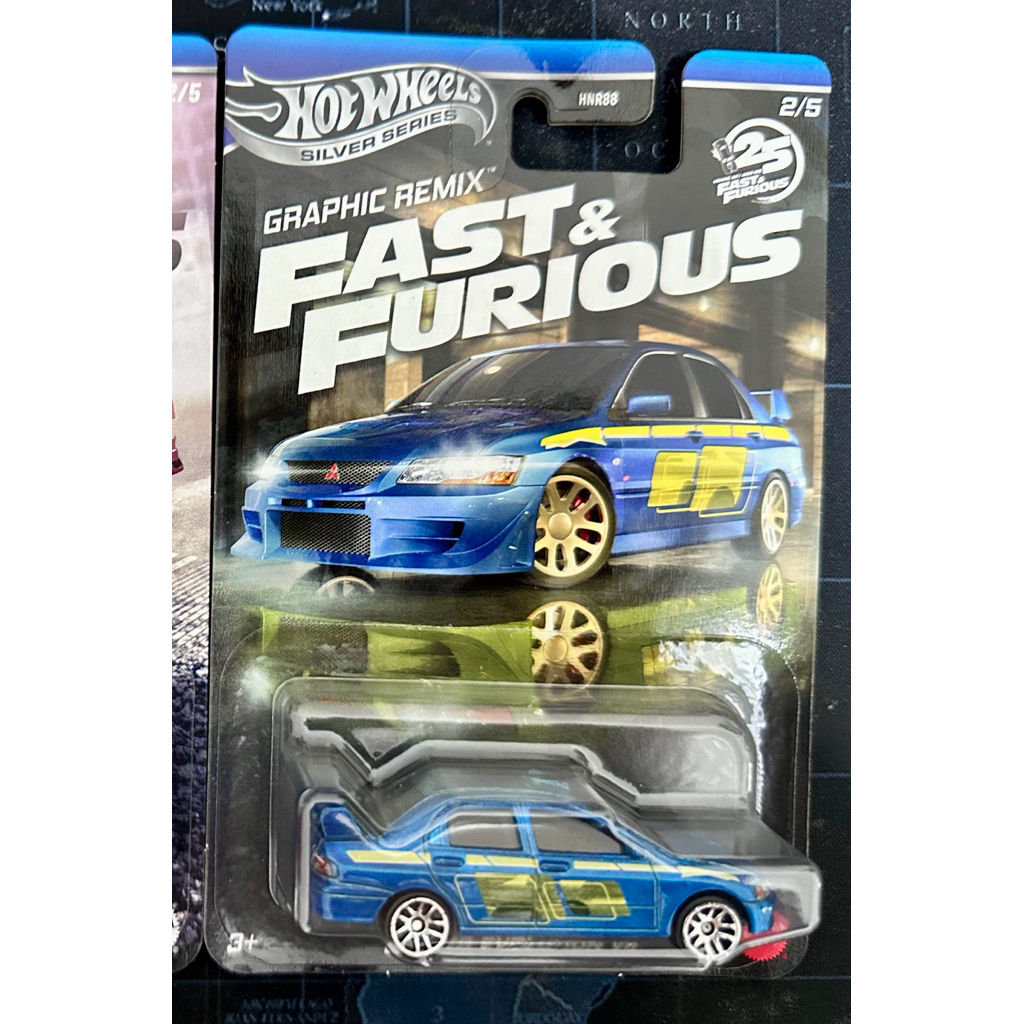 Hot Wheels Fast and Furious Lancer Mitsubishi Evolution Vll