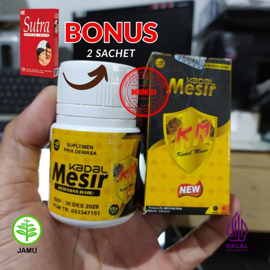 Madu Bubuk Kadal Mesir original isi 10 butir