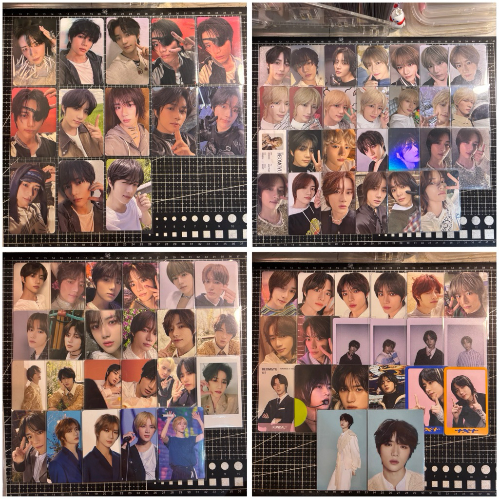 PC PHOTOCARD TXT BEOMGYU TOGETHER TSCT, LOVE LANGUAGE, SANCTUARY TSCS, CHIKAI, SWEET, LIVE ACT PROMI
