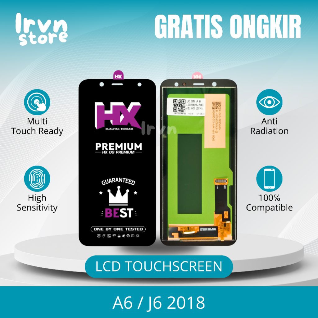 LCD SAMSUNG J6 / A6 FULLSET TOUCHSCREEN