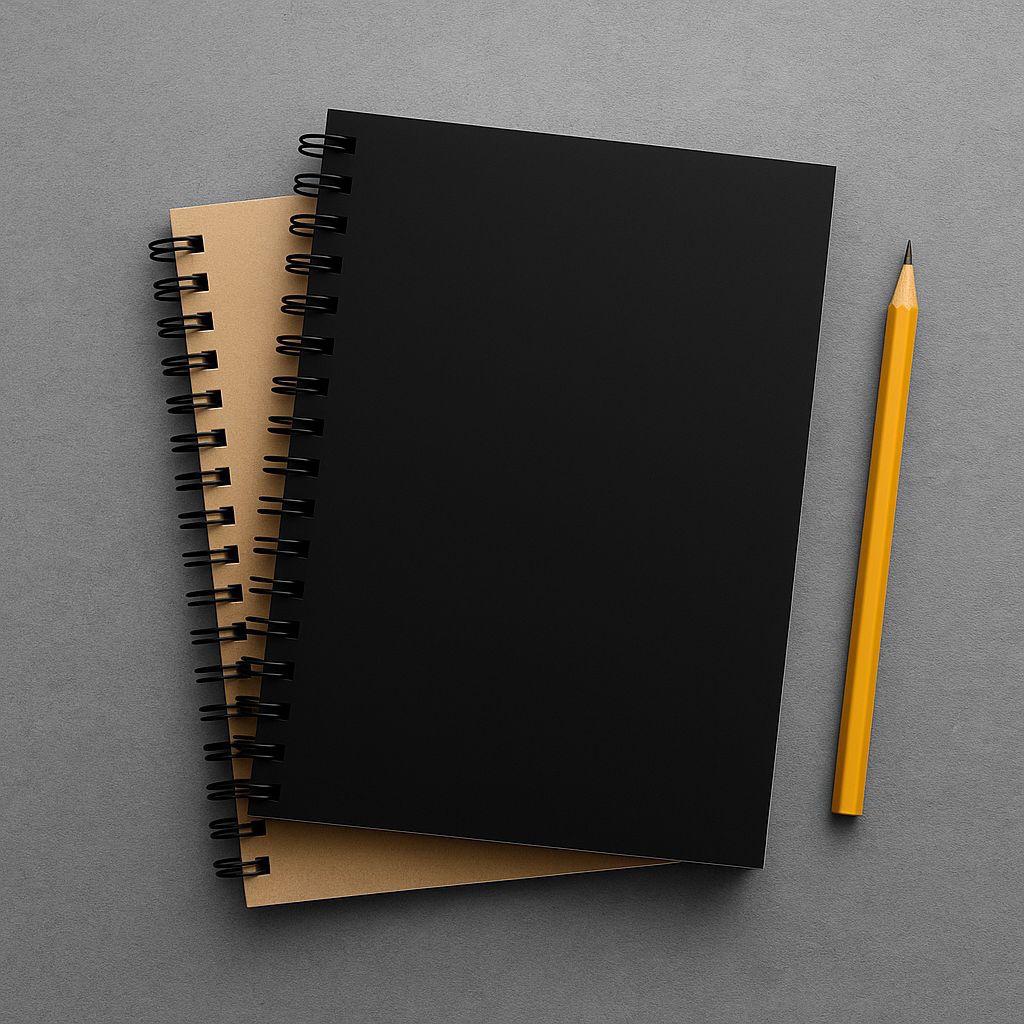 Sketchbook 50 Lembar A5 A6 Sketchbook Spiral Samping 3 Warna Kertas Cover Vintage Untuk Menggambar