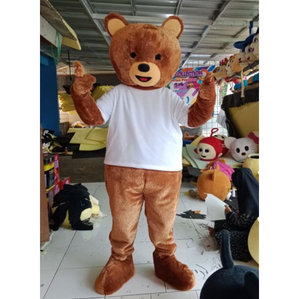 Teddy bear kostum badut