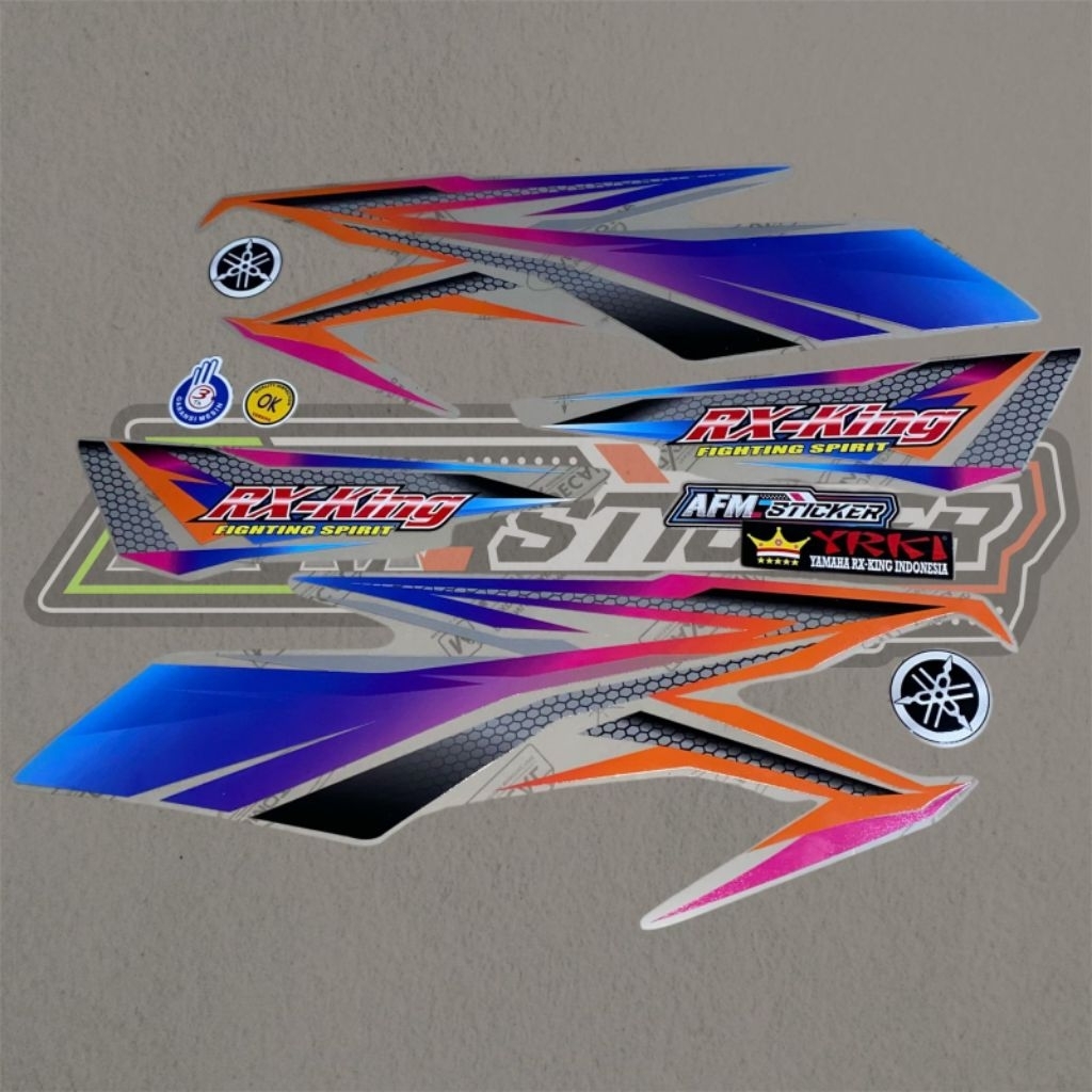 Striping Rx King 2005 Transparan || Striping Rx King