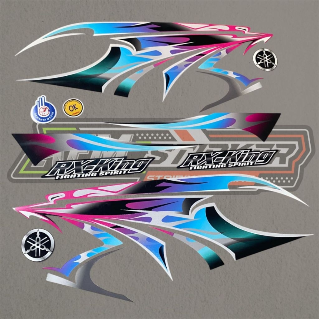 Striping Rx King Transparan || Striping Rx King Dragon 2006