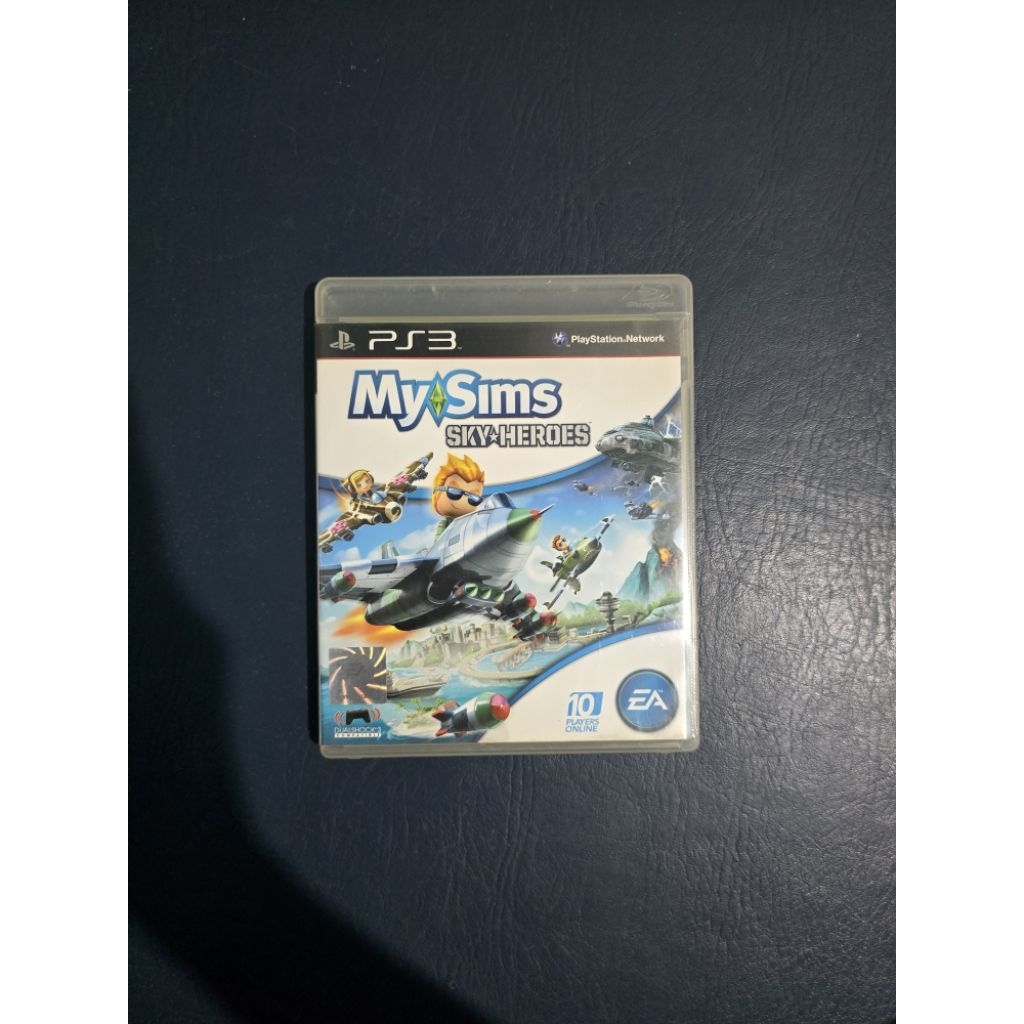 PS3 My Sims Sky Heroes BD Kaset CD Game Playstation 3 Ori Kaset Games Retro Original Sony