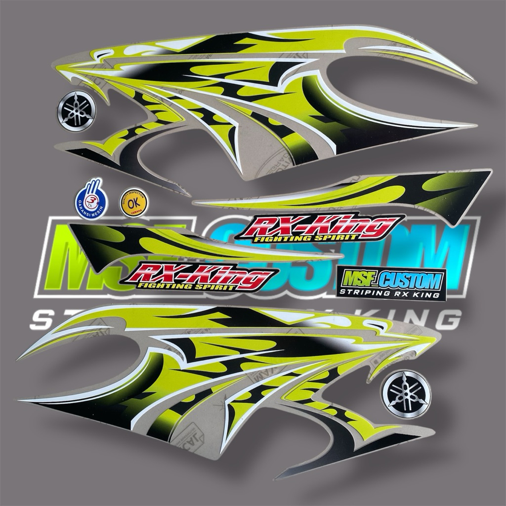 Striping Rx King 2006 Transparan || Striping Rx King