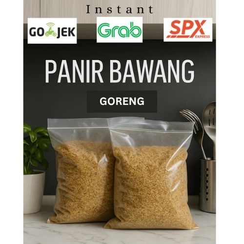 TEPUNG BAWANG MERAH GORENG / PANIR BAWANG MERAH GORENG / Panir Bawang Goreng / BUMBU CILUNG / PAPEDA