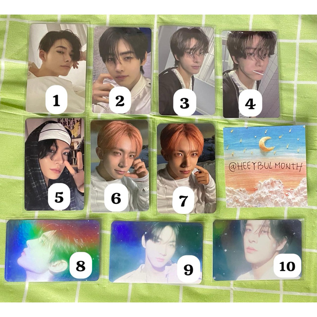 (OFFICIAL) READY STOCK PHOTOCARD POB PC ENHYPEN HEESEUNG JAKE SUNGHOON JUNGWON NIKI ROMANCE UNTOLD D