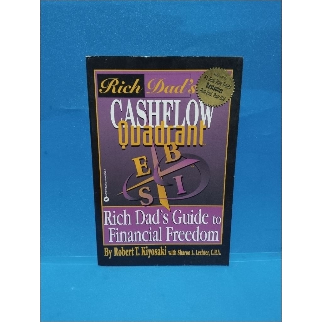 Buku original RICH DADS  CASHFLOW QUADRANT by Kiyosaki