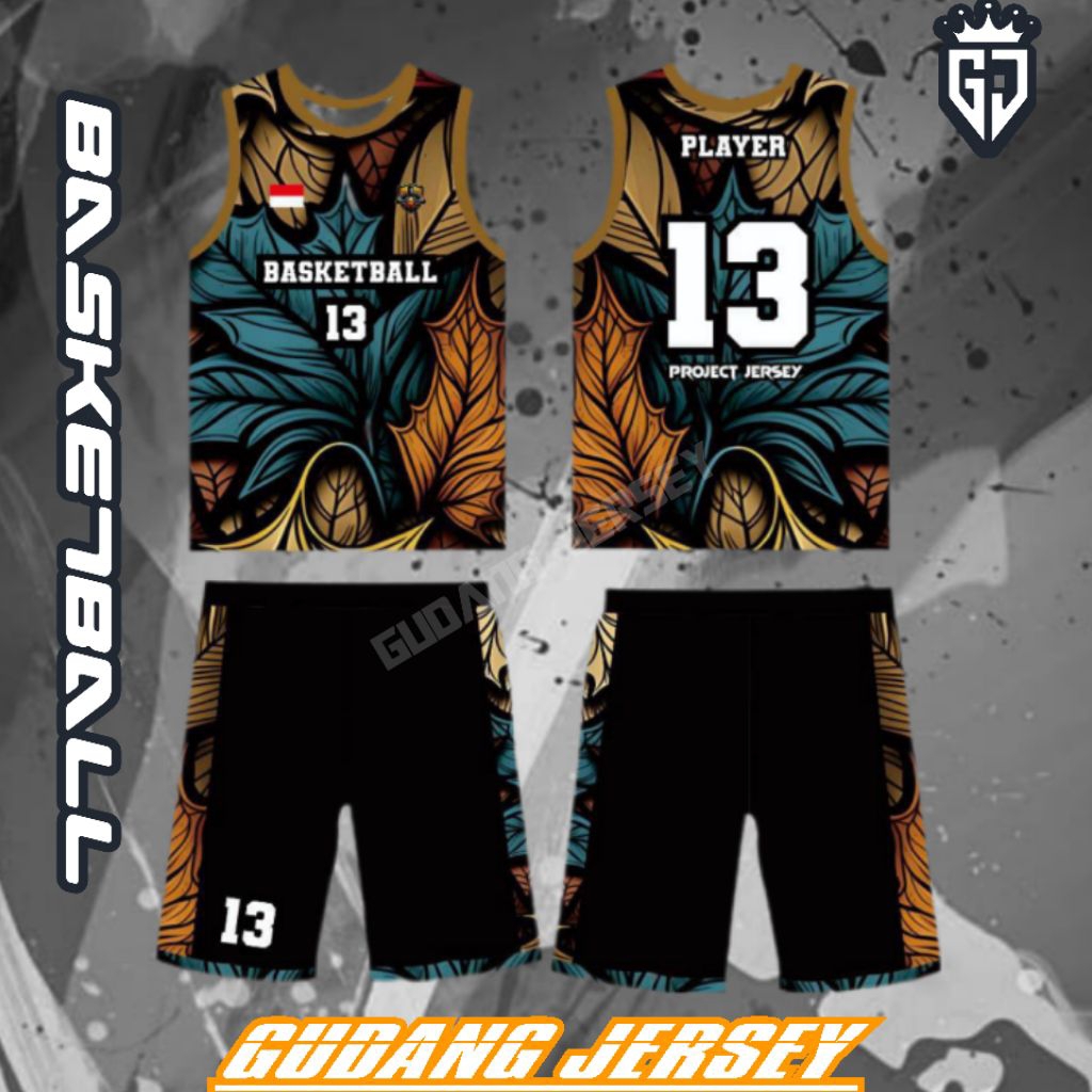 Jersey BASKETBALL Custom gratis Nama & Nopung