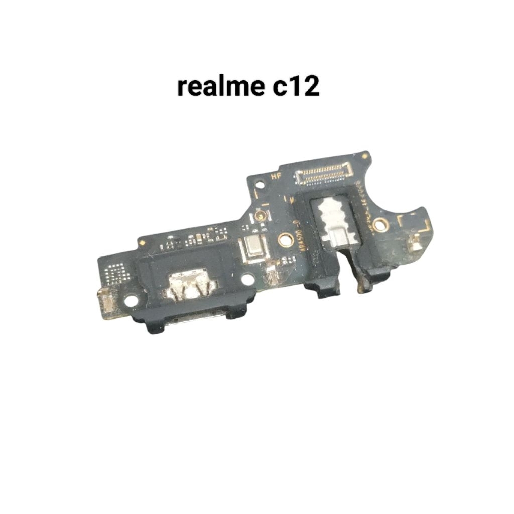 papan cas konector realme c12 copotan ori