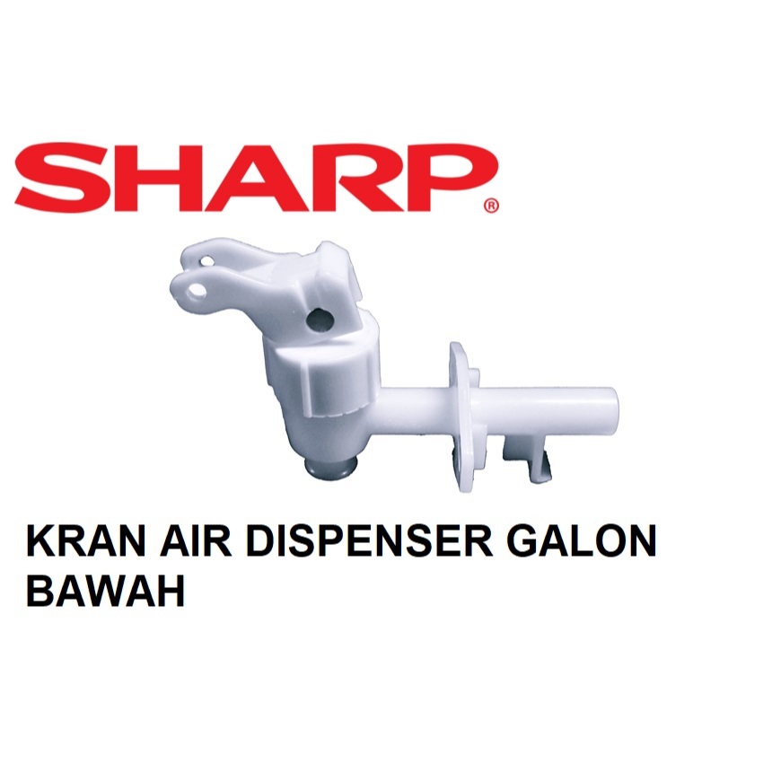 ORIGINAL KRAN AIR DISPENSER GALON BAWAH SHARP W2050U026-ET