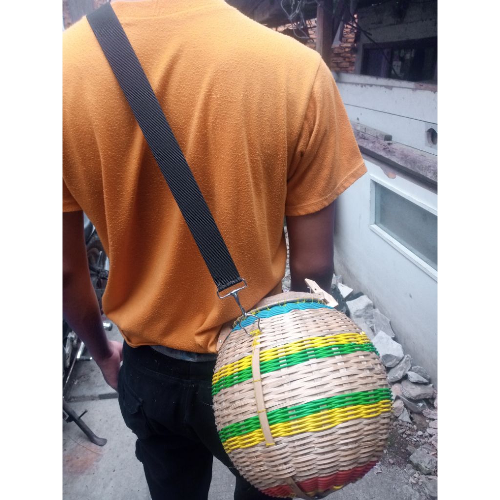 korang bambu,kepis,Koja bulat terbaru,kuat