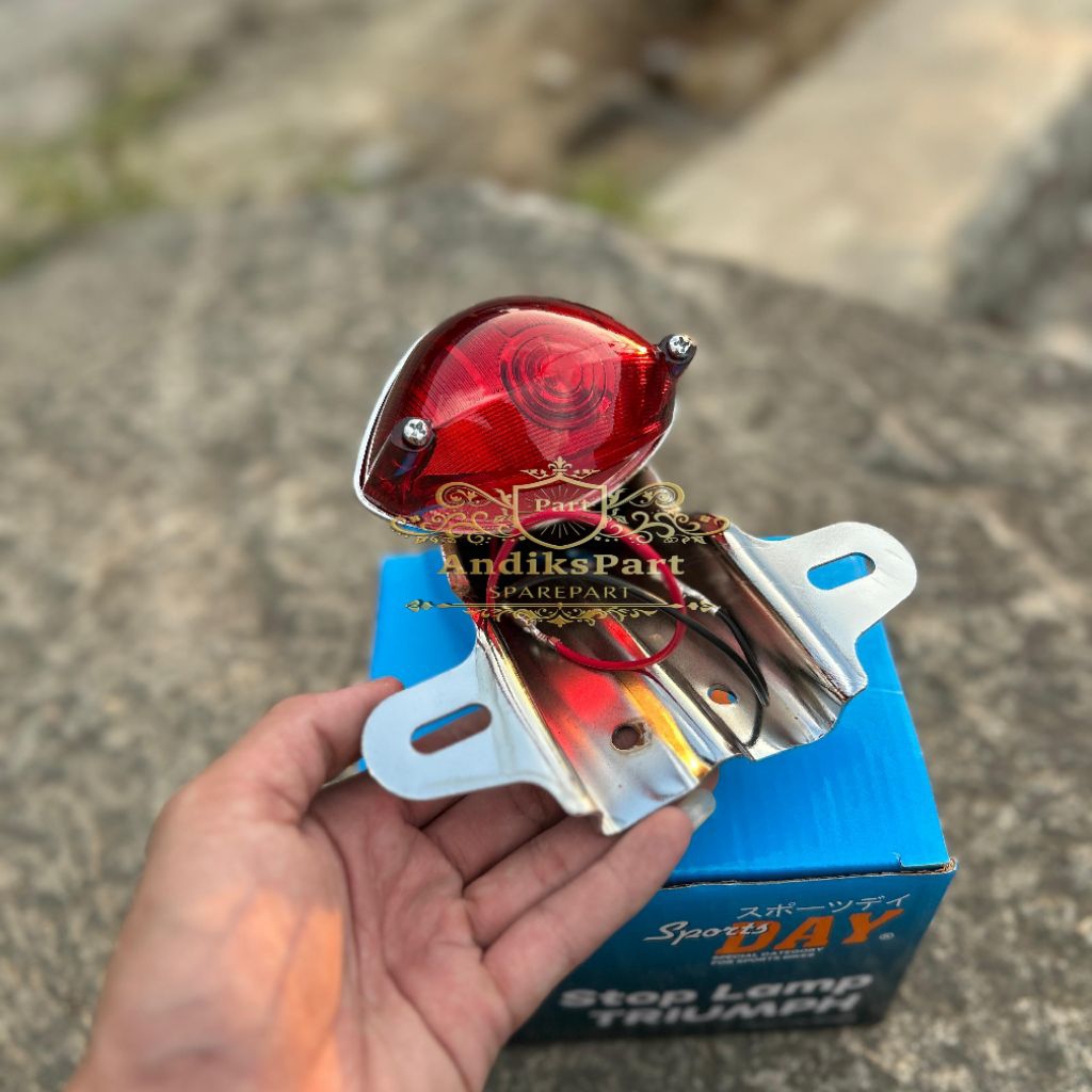 Stoplamp sett Pangkon By Day CB/ stoplamp merah triumph set pangkon baru CB