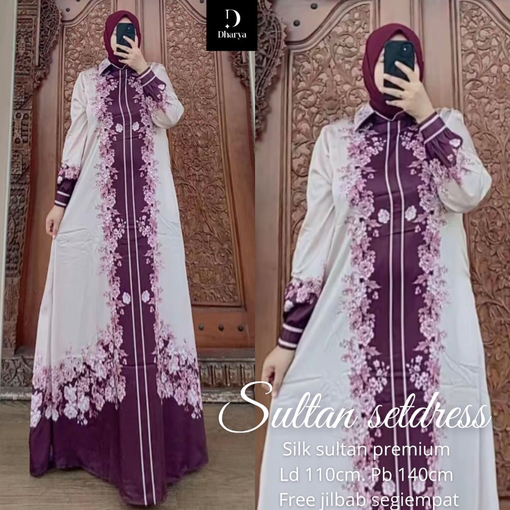 GAMIS DRESS SULTAN ORIGINAL BY DHARYA