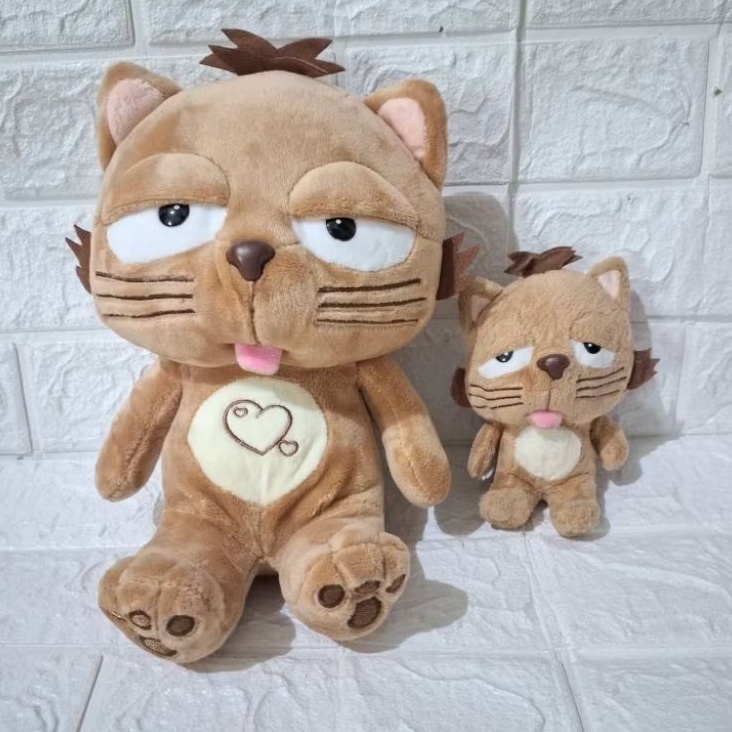 boneka kucing dinga coklat brand original dinga puco boneka karakter kucing coklat