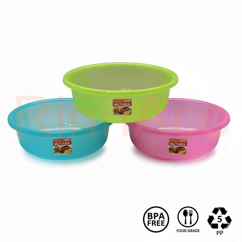 Baskom Plastik KMP 12 - Besek - Baskom Serbaguna