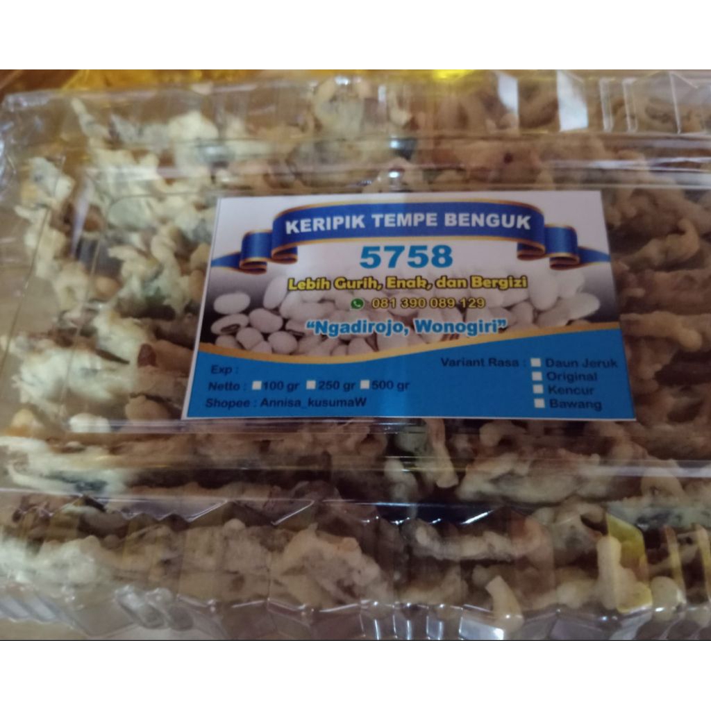 kripik tempe benguk 5758 .Ngadirojo wonogiri