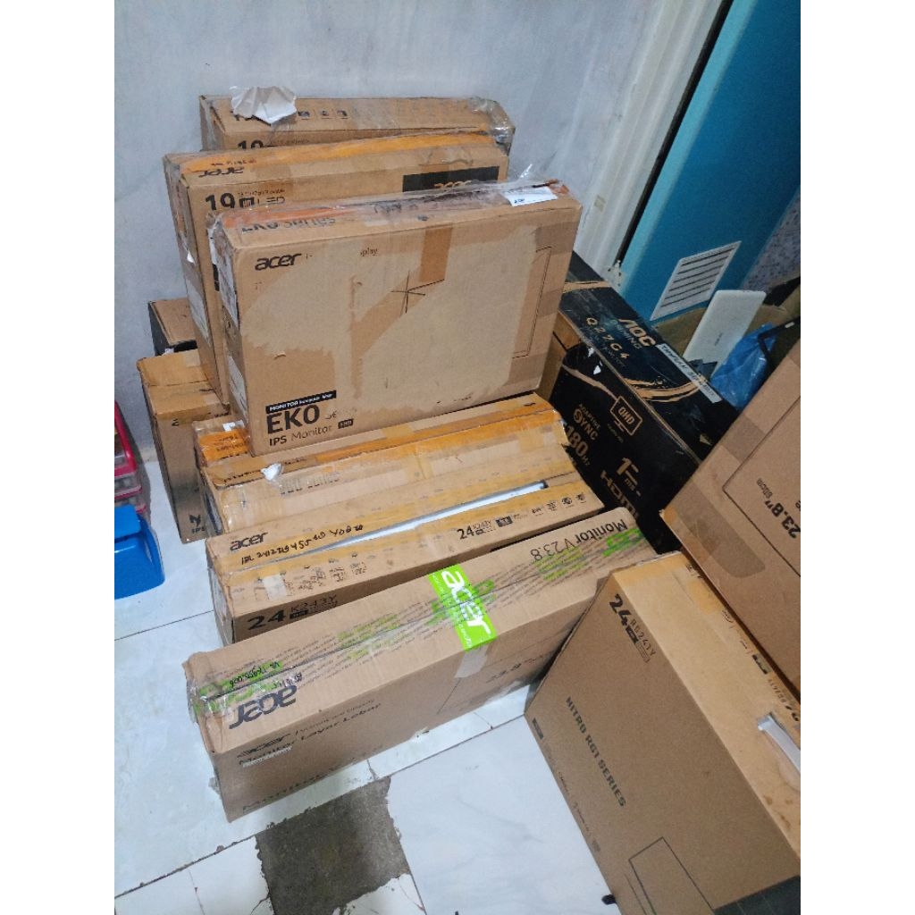monitor bekas 19 biji