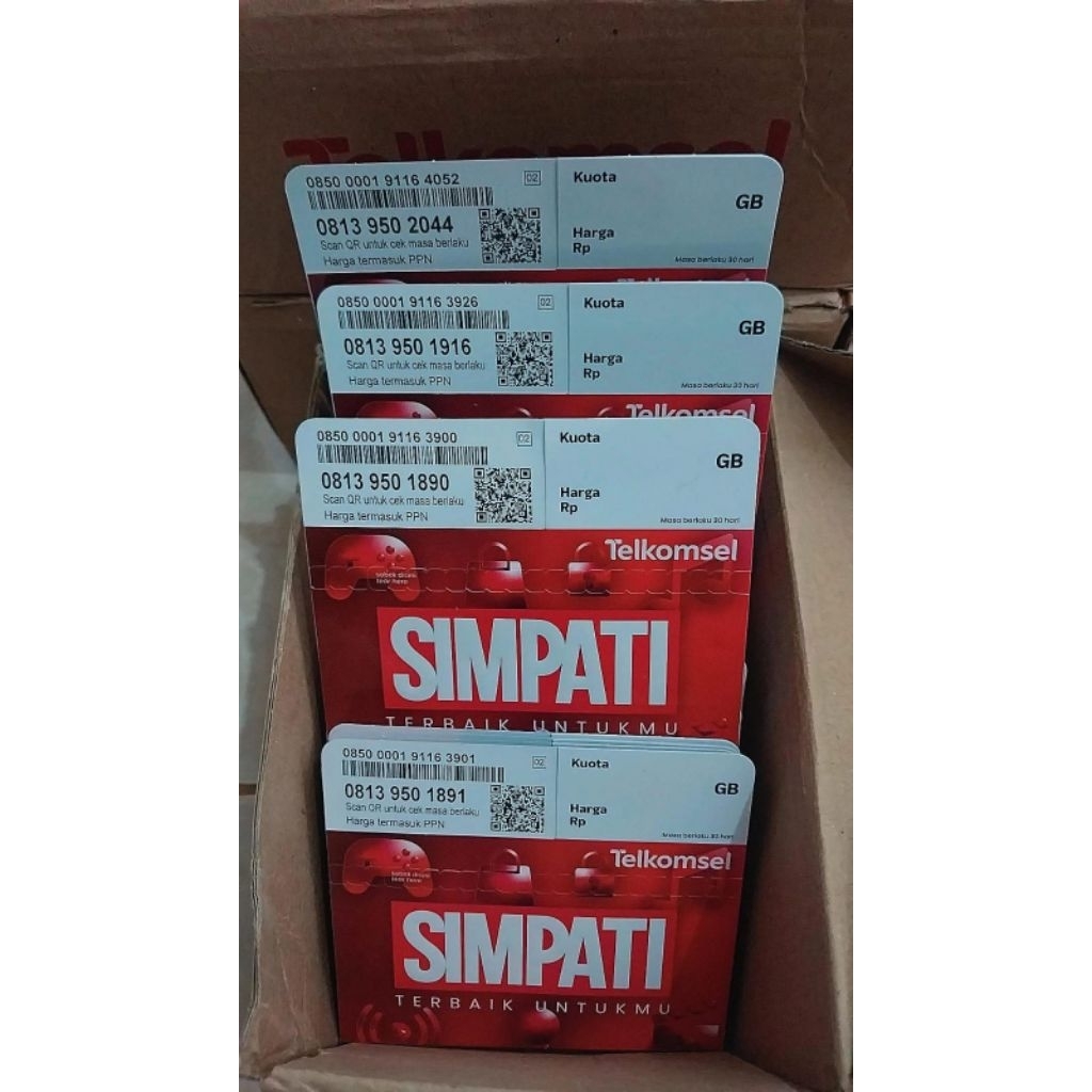 PERDANA SIMPATI 11DIGIT (3GB KUOTA)