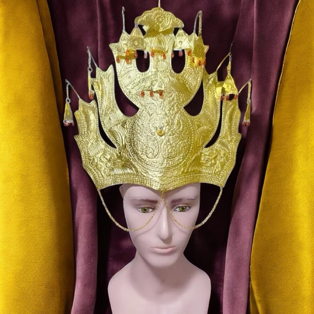 bulang mandailing/bulang anak/mahkota adat batak/sunting mandailing anak anak/bulang mandailing anak