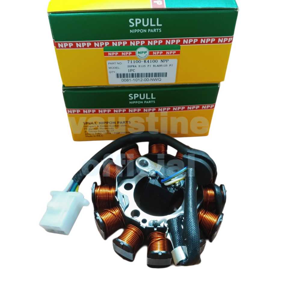 SPULL SPUL STATOR ASSY SUPRA X 125 FI BLADE 125 FI K41 ORI NPP