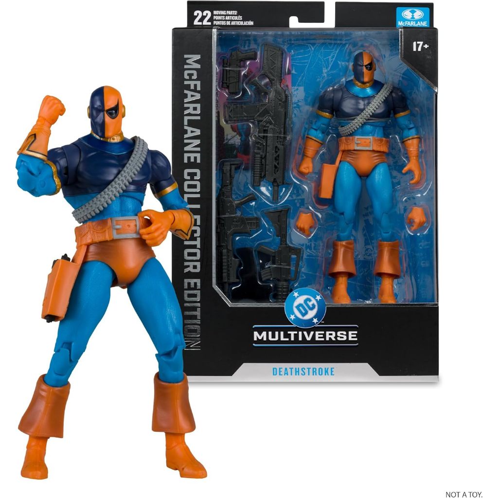 McFarlane Toys - DC Multiverse Deathstroke (Deathstroke The Terminator) 17,8 cm Actionfigur McFarlan