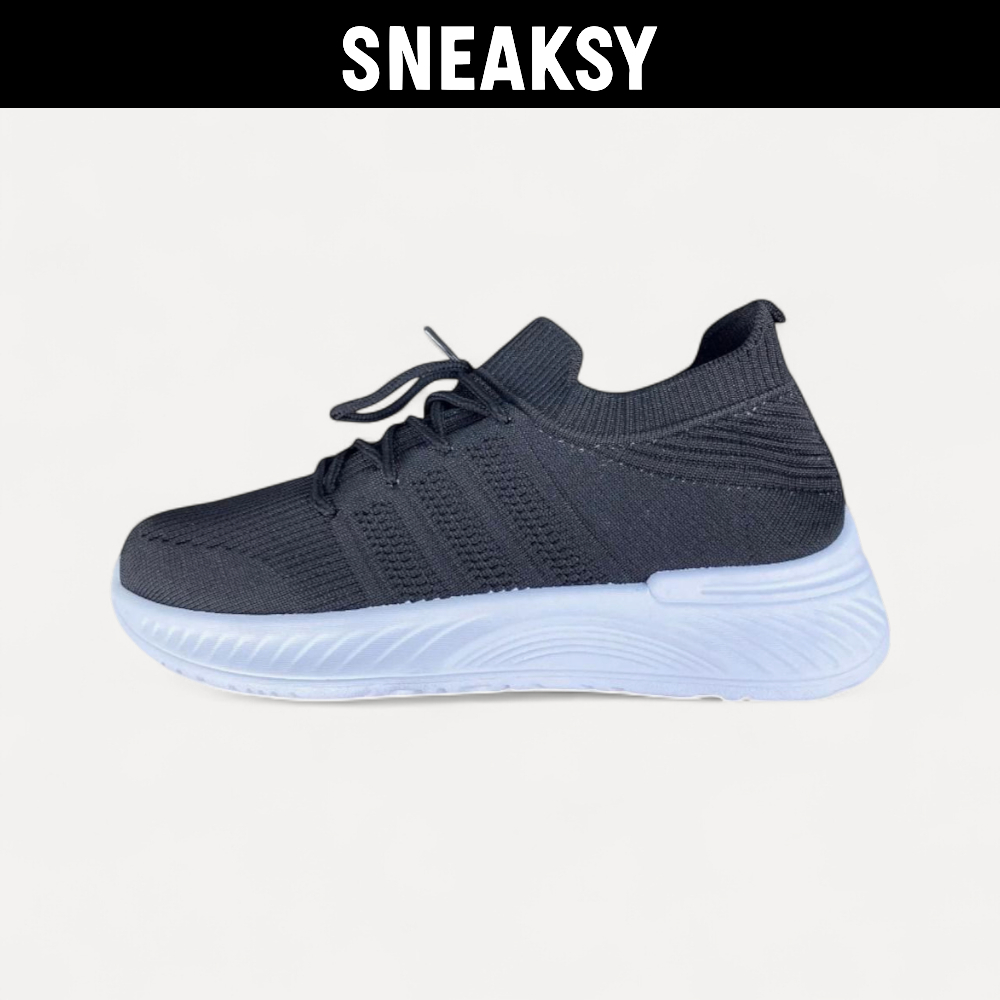 COLLIN Sepatu rajut unisex sepatu pria dan wanita sepatu sport CLL2621 --- A1