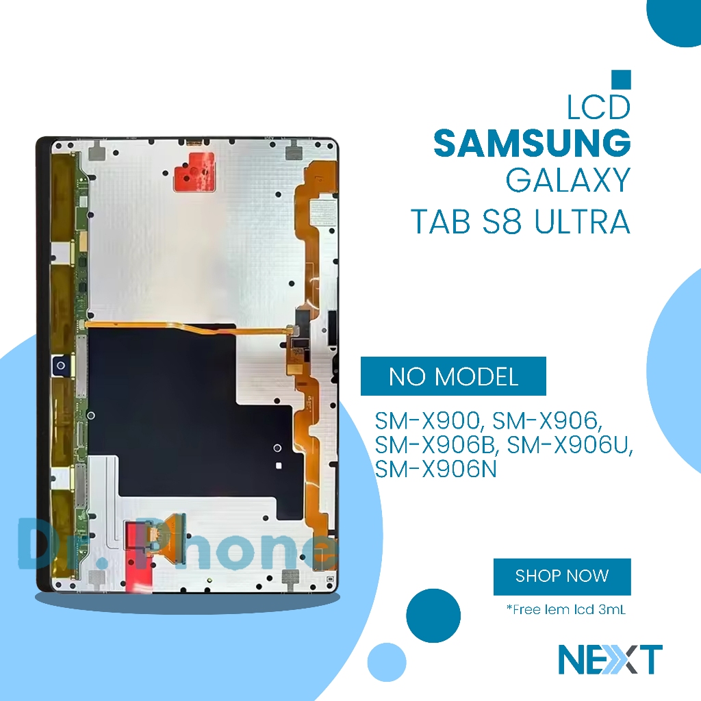 LCD Samsung Galaxy Tab S8 Ultra - Fullset Touchscreen