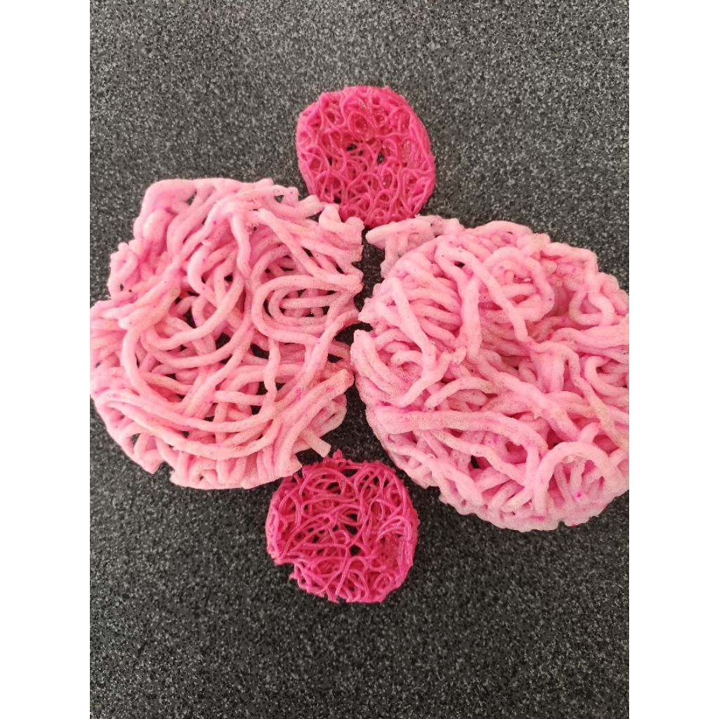 Brothoaly Kerupuk Barabir Merah Mentah Khas Jember 1Kg.Gurih Sedap, Produksi Asli Jember, Rasa Di