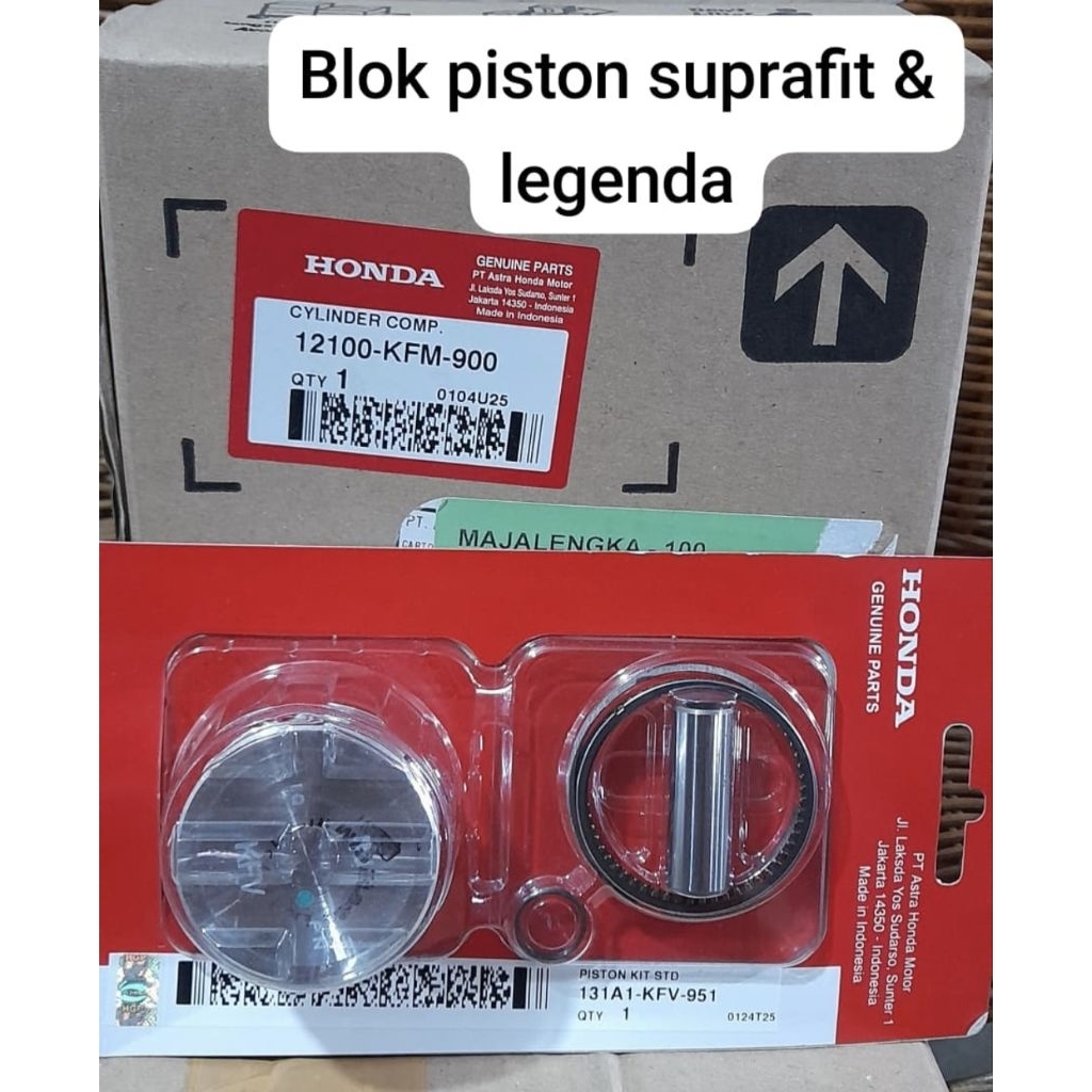 CYLINDER COMP LEGENDA REVO SUPRA FIT BLOK SEHER BLOK PISTON SET PISTON 12100KFM900 PISTON KIT 131A1K